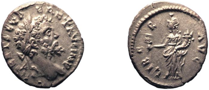 RIC IV Septimius Severus 455B, реверс, bm