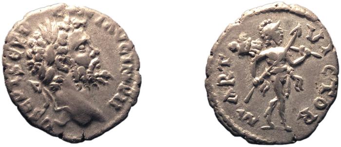 RIC IV Septimius Severus 457, реверс, bm