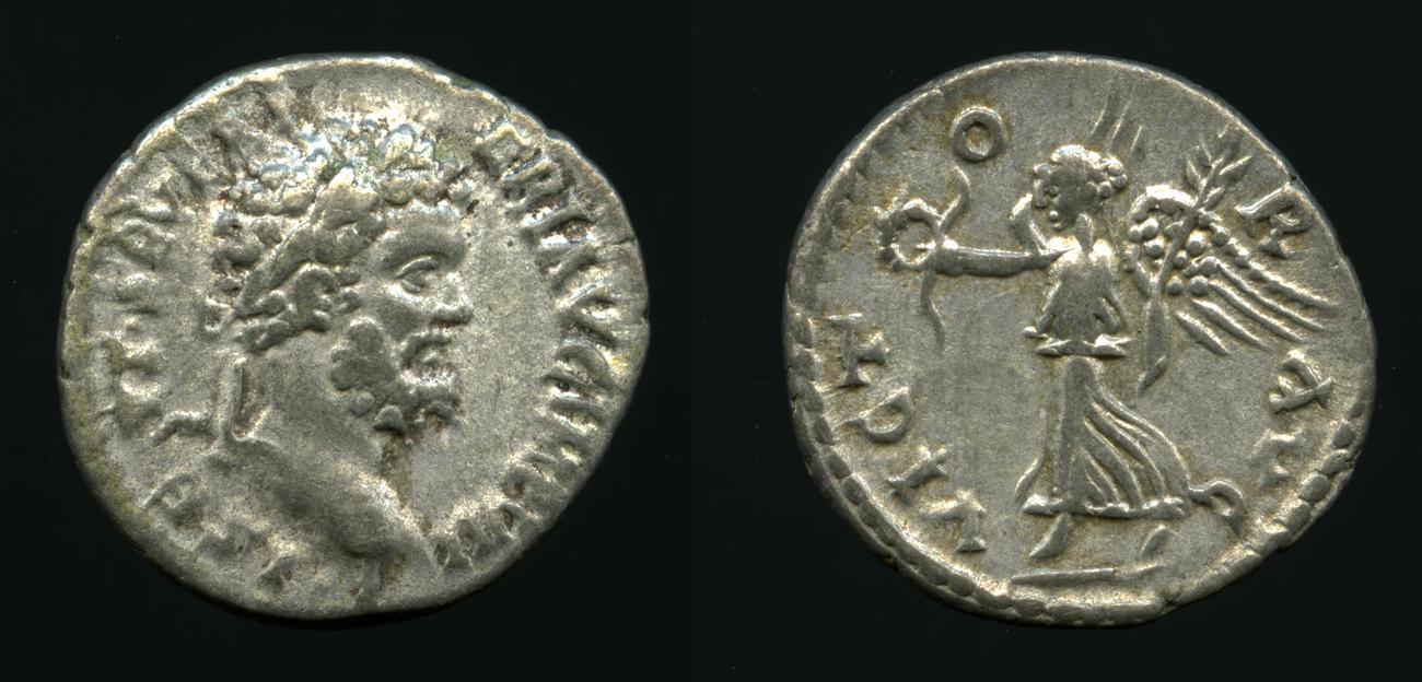 RIC IV Septimius Severus 485, аверс, bm