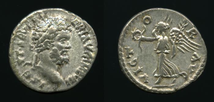 RIC IV Septimius Severus 485, реверс, bm