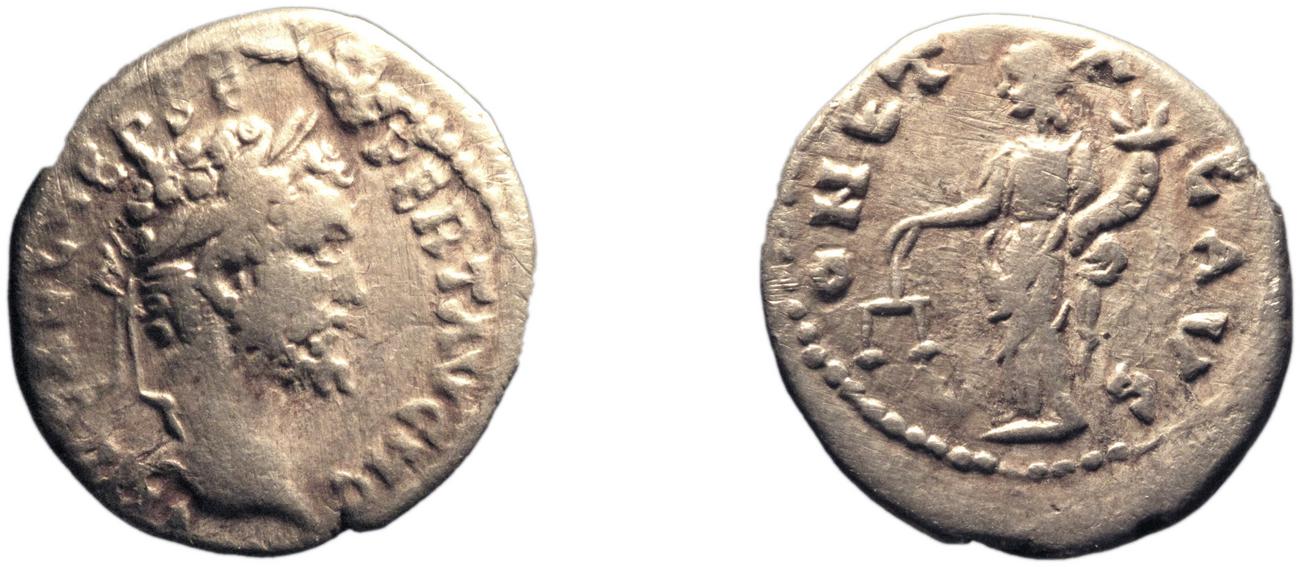 RIC IV Septimius Severus 412A, аверс, bm