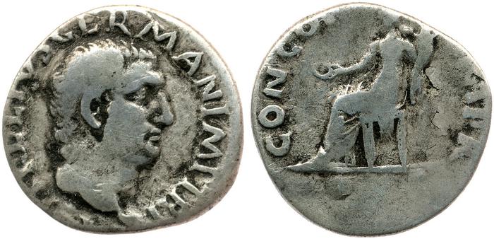 реверс RIC I (second edition) Vitellius 73