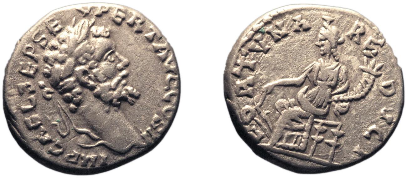 аверс RIC IV Septimius Severus 381