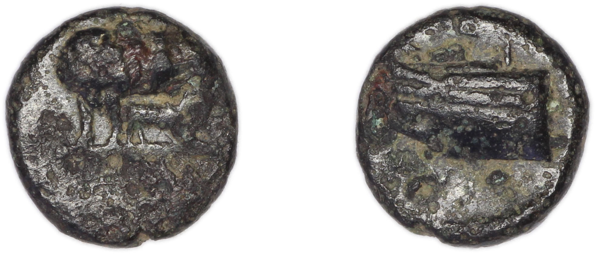 Lebedus Kinns 1980 Period I, AE 1, аверс, bm