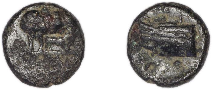 Lebedus Kinns 1980 Period I, AE 1, реверс, bm