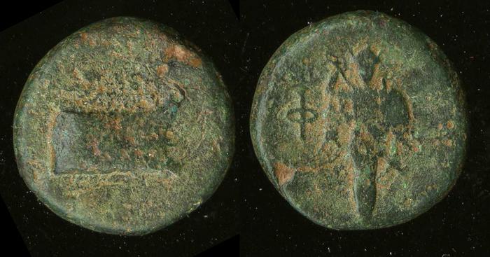 Phaselis Heipp-Tamer 1993 AE 2, реверс, bm