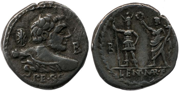 RRC 329/1d, реверс, bm