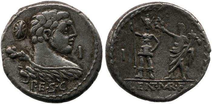 RRC 329/1d, реверс, bm