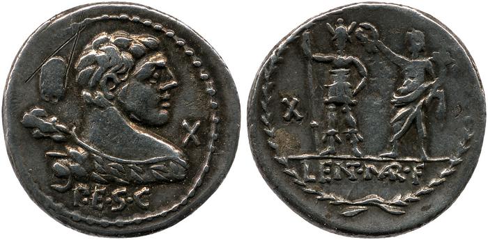 RRC 329/1d, реверс, bm