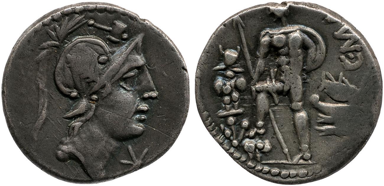 RRC 335/3d, аверс, bm