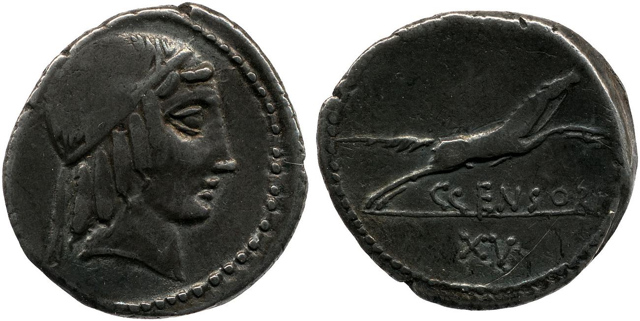 RRC 346/2c, аверс, bm