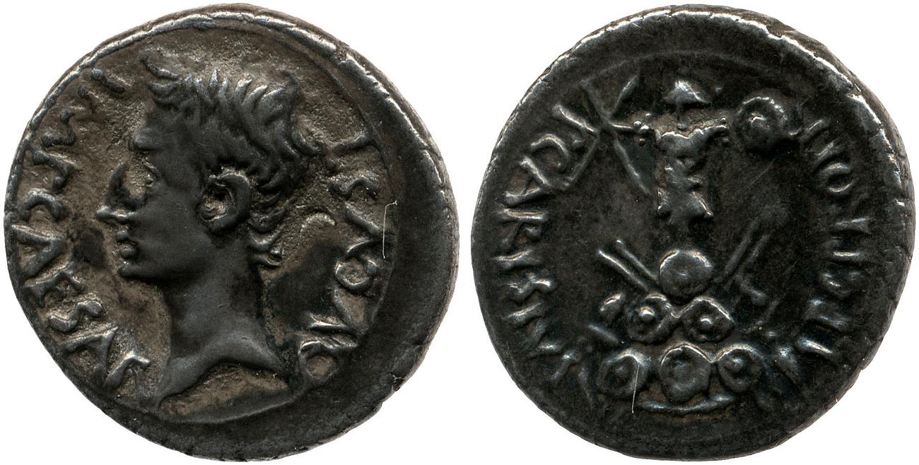 аверс RIC I (second edition) Augustus 4B