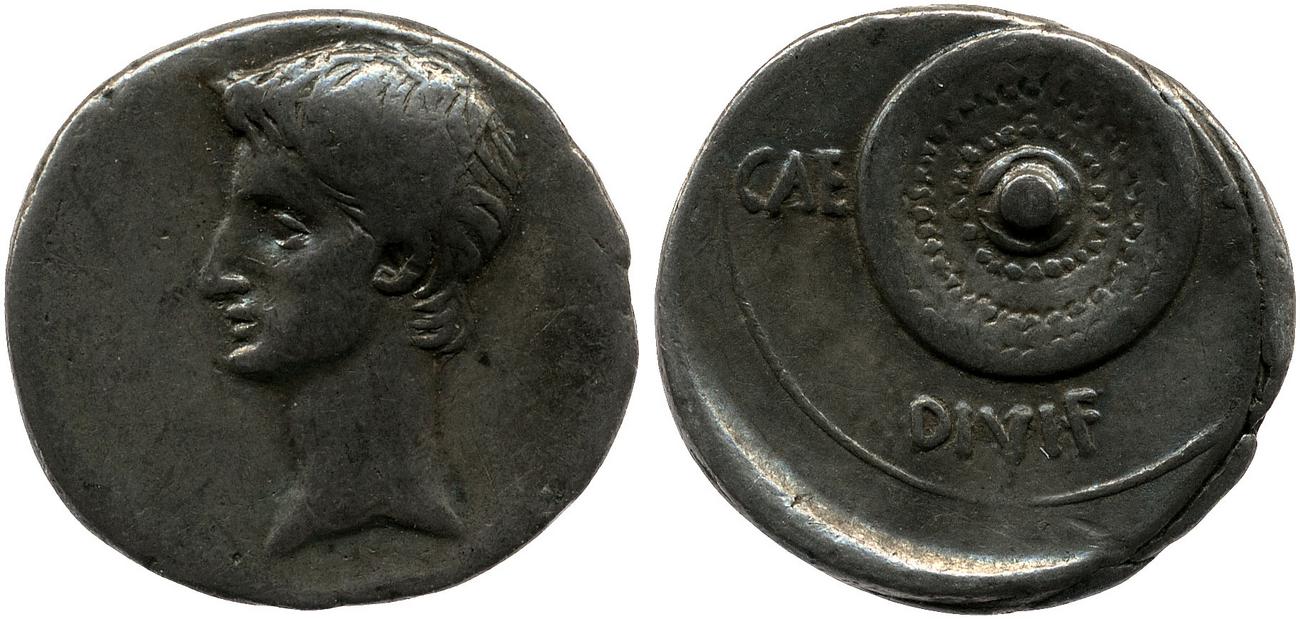 аверс RIC I (second edition) Augustus 543B