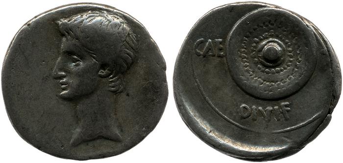 реверс RIC I (second edition) Augustus 543B