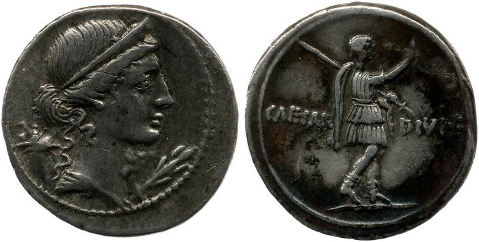 RIC I (second edition) Augustus 253, реверс, bm