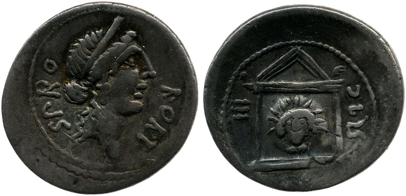 RRC 496/1, аверс, bm