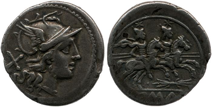 RRC 119/2, reverse, bm