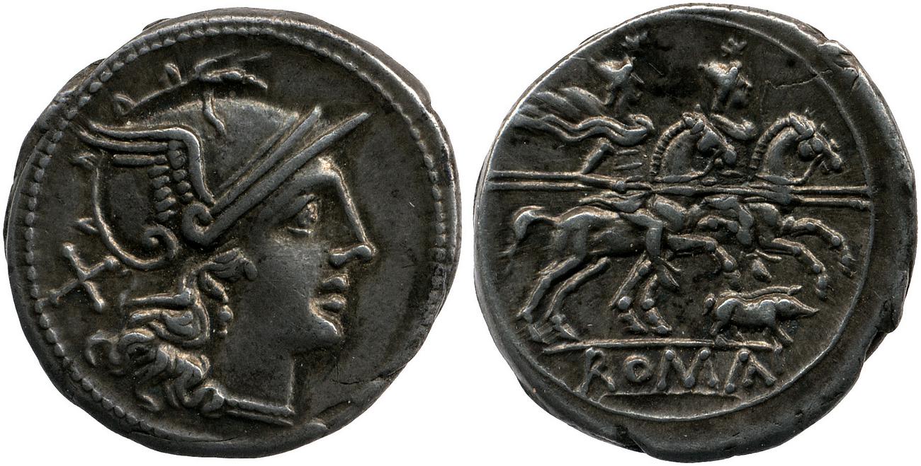 RRC 121/2, аверс, bm