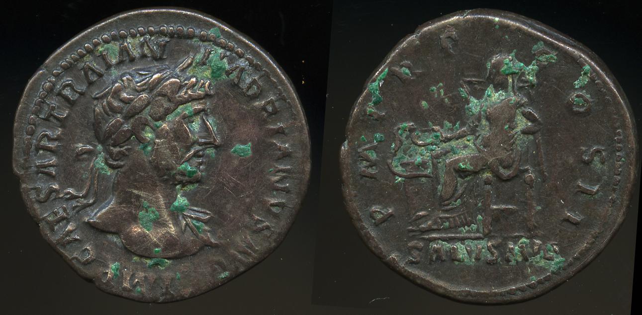 RIC II, Part 3 (second edition) Hadrian 138, аверс, bm