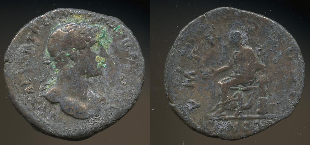 RIC II, Part 3 (second edition) Hadrian 205, аверс, bm