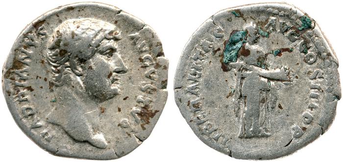 реверс RIC II, Part 3 (second edition) Hadrian 1101