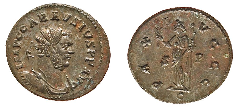 RIC V Probus 334, аверс, bm