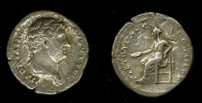 RIC II, Part 3 (second edition) Hadrian 1113, реверс, bm
