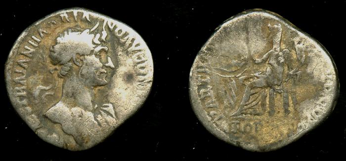 RIC II, Part 3 (second edition) Hadrian 57, реверс, bm