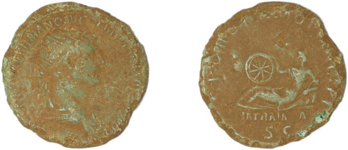 RIC II Trajan 641, реверс, bm