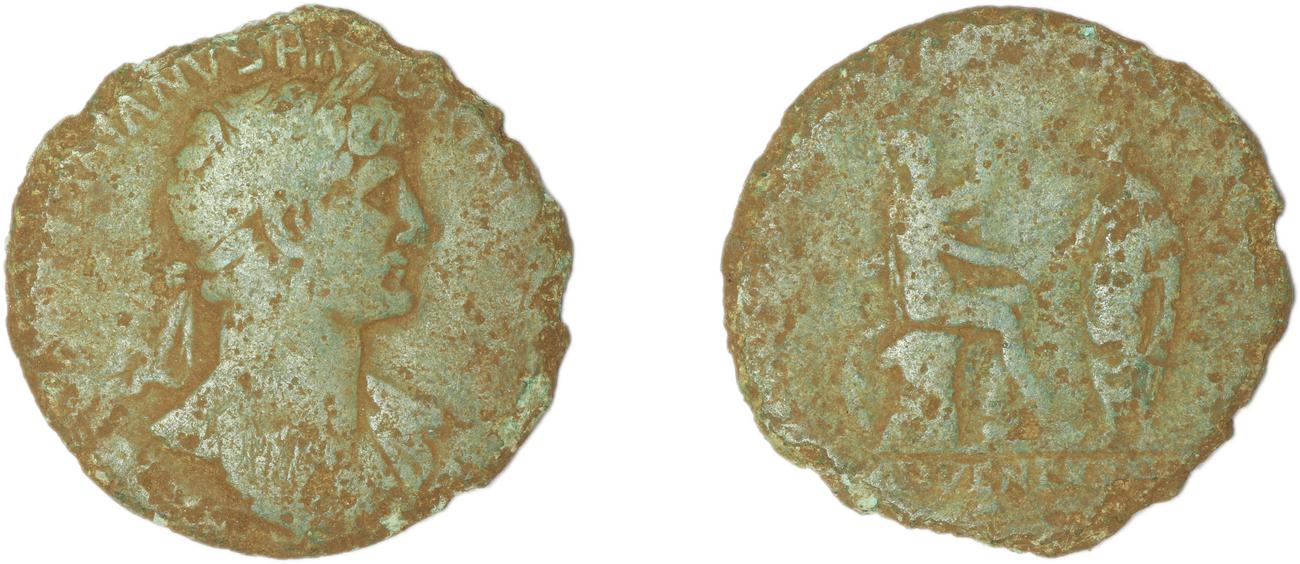 RIC II, Part 3 (second edition) Hadrian 158, аверс, bm