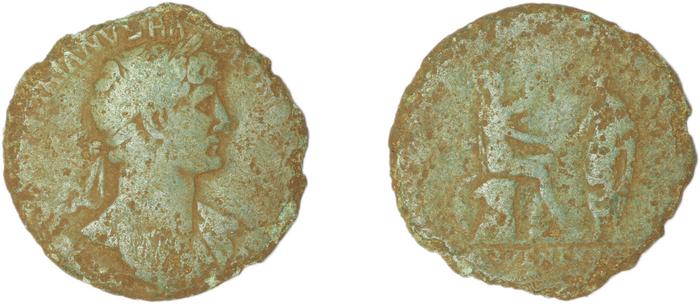 RIC II, Part 3 (second edition) Hadrian 158, реверс, bm