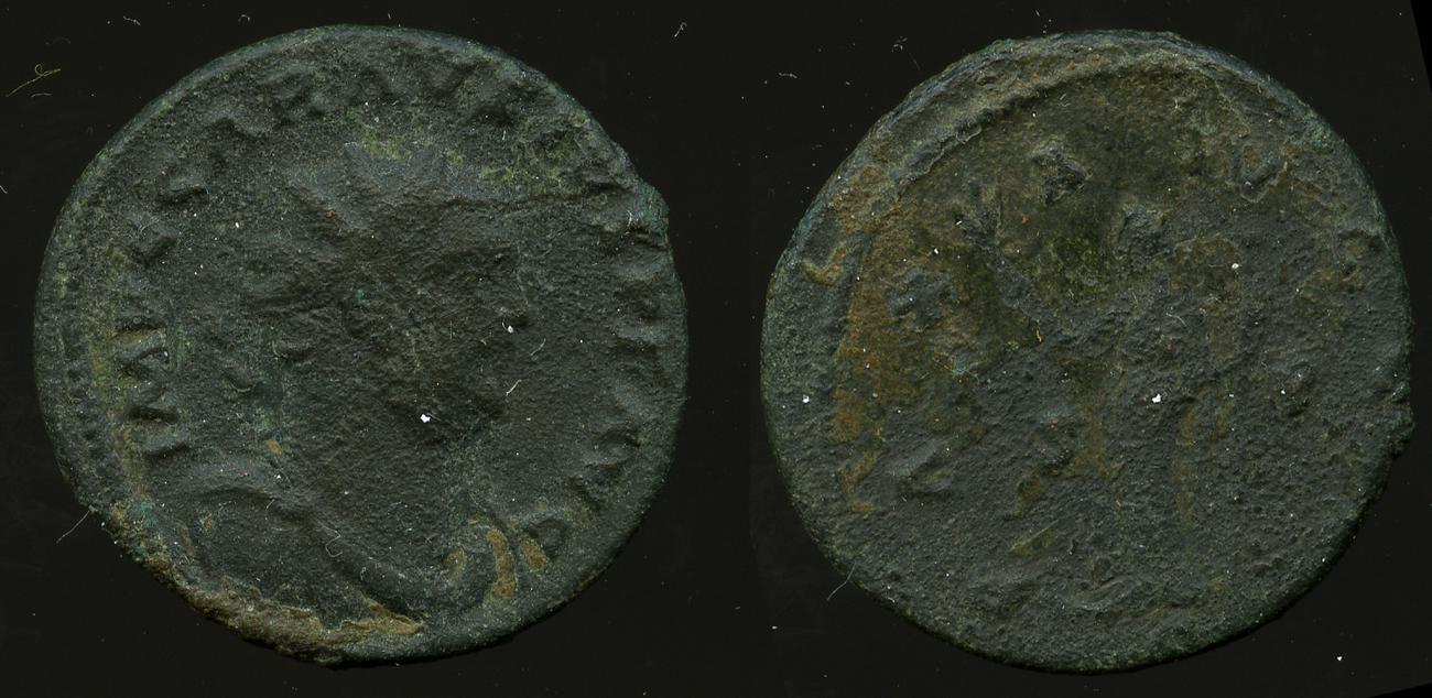 RIC V Carausius 334, аверс, bm