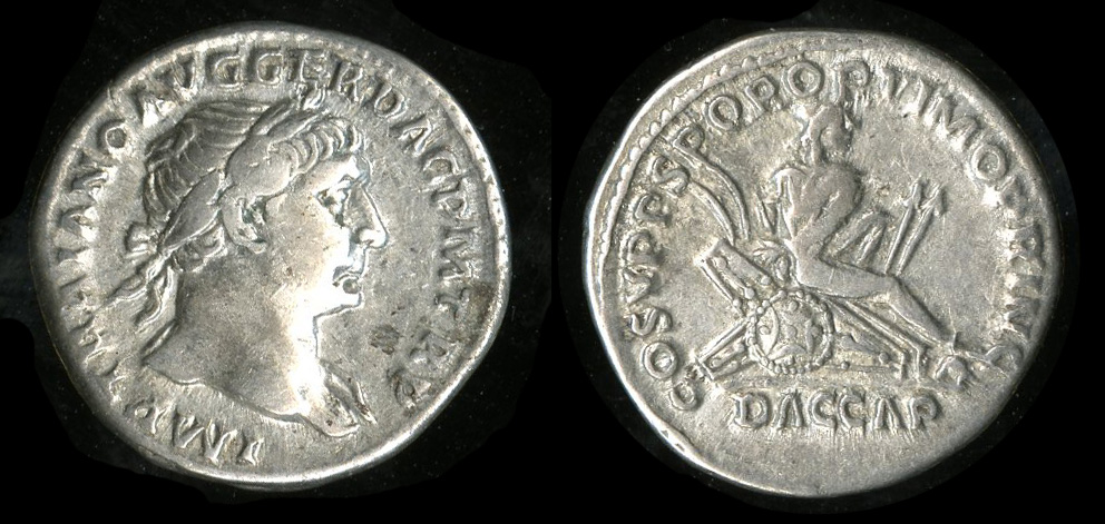 RIC II Trajan 96, аверс, bm