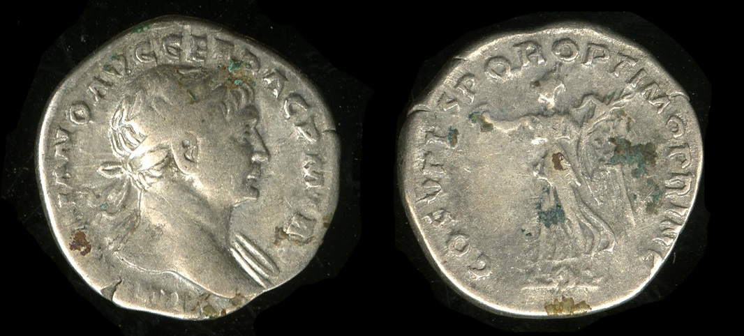 RIC II Trajan 129, аверс, bm