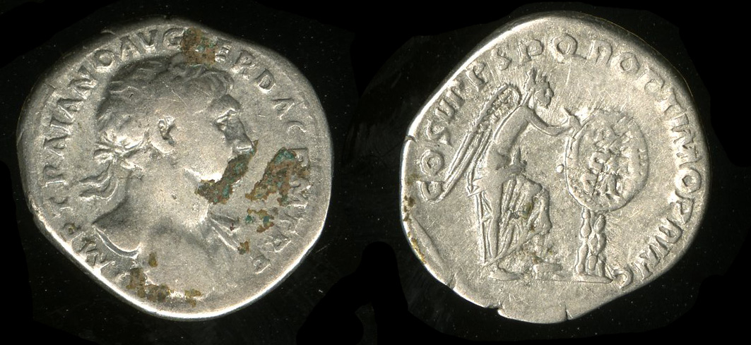 RIC II Trajan 130, аверс, bm