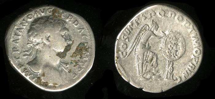 RIC II Trajan 130, реверс, bm