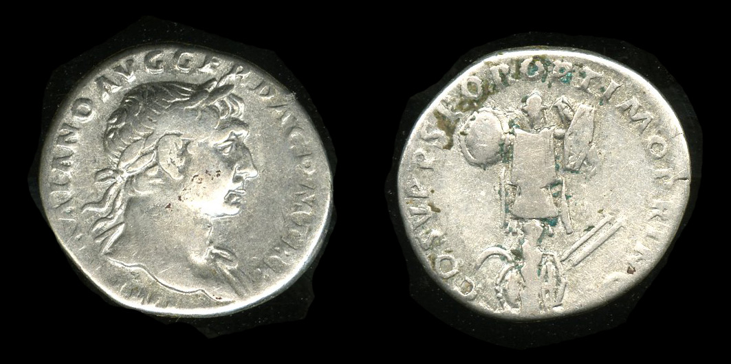 RIC II Trajan 147B, аверс, bm