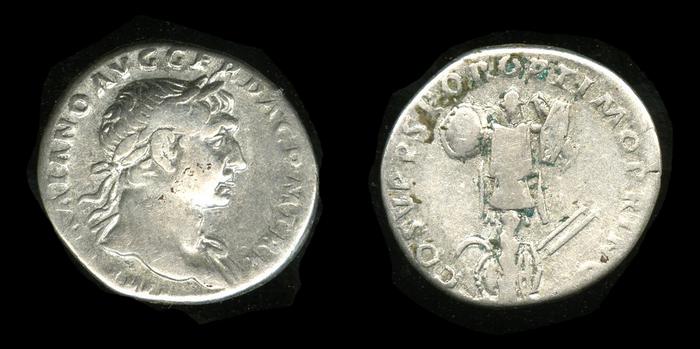 RIC II Trajan 147B, реверс, bm