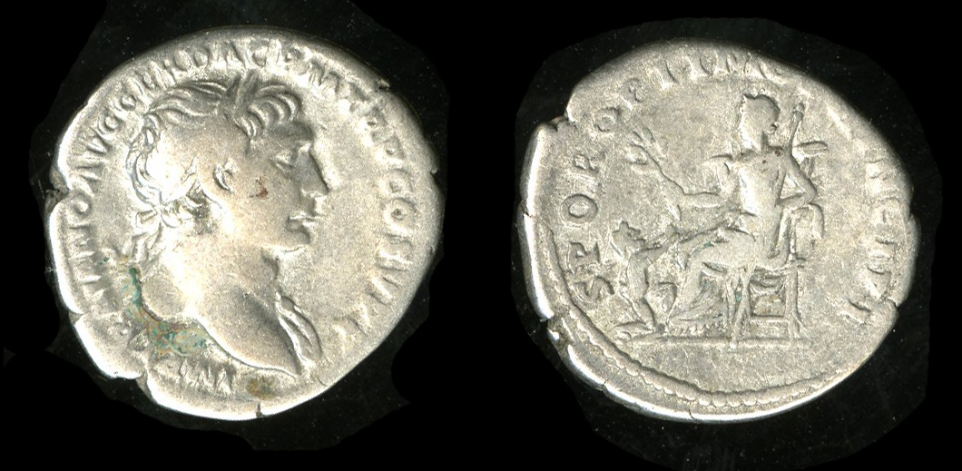 RIC II Trajan 188, аверс, bm