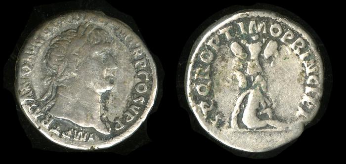 RIC II Trajan 222, реверс, bm