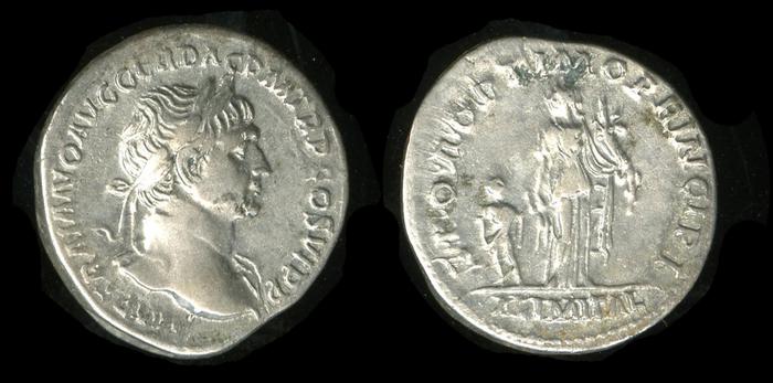 RIC II Trajan 243, реверс, bm