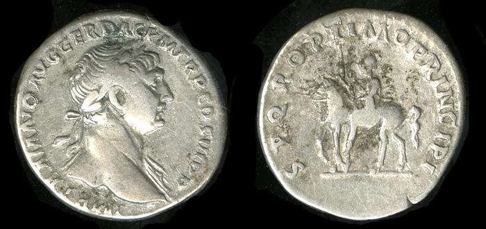 RIC II Trajan 291, реверс, bm