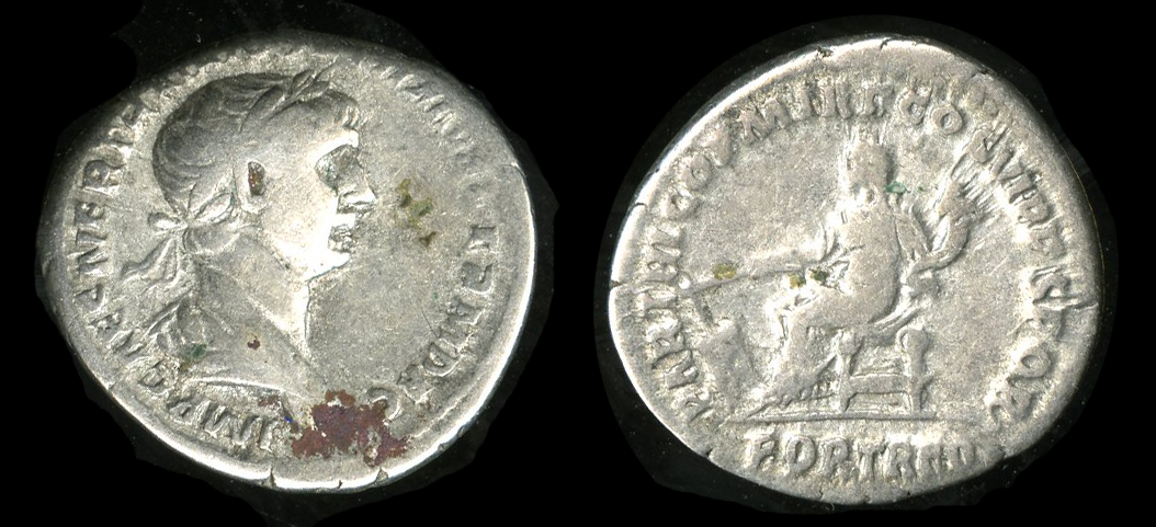 RIC II Trajan 315, аверс, bm