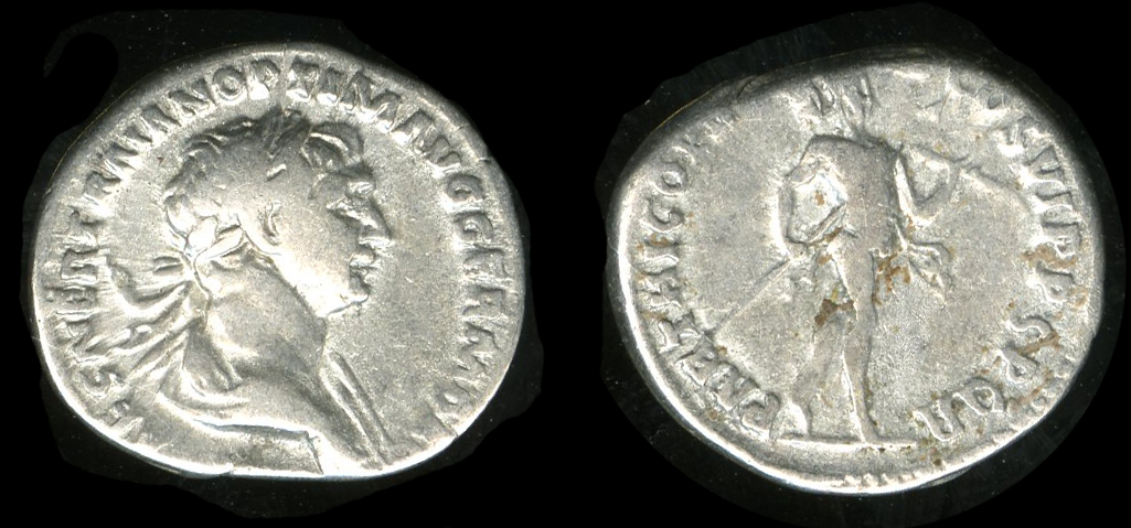 RIC II Trajan 331, аверс, bm