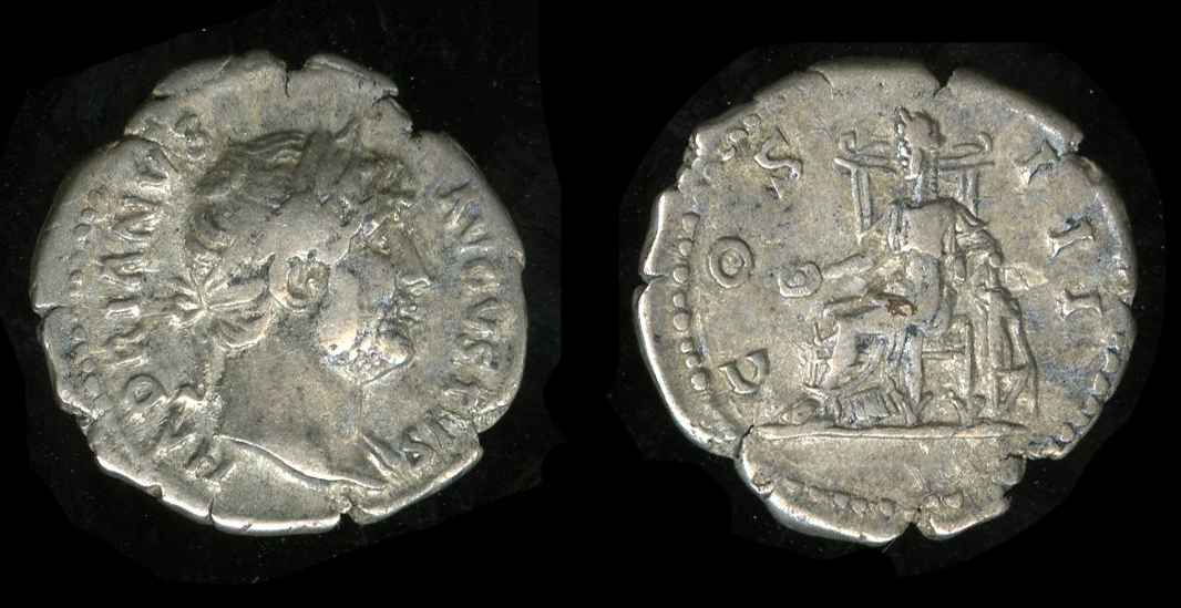 аверс RIC II, Part 3 (second edition) Hadrian 716