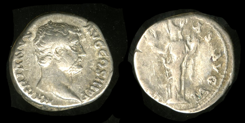 аверс RIC II, Part 3 (second edition) Hadrian 2019
