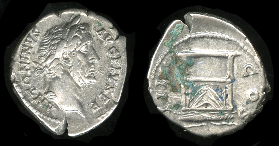 RIC III Antoninus Pius 137, аверс, bm