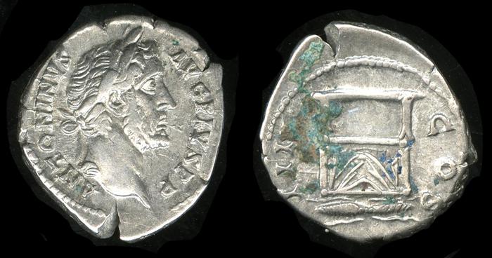 RIC III Antoninus Pius 137, реверс, bm