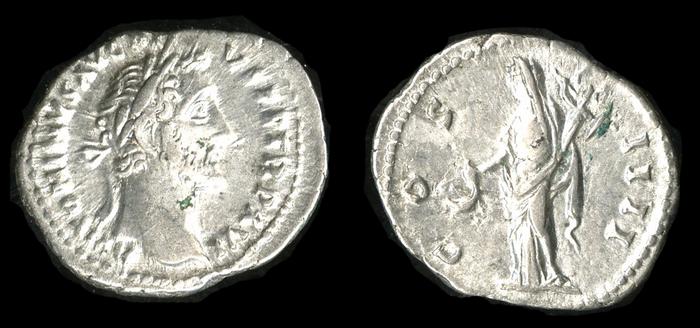RIC III Antoninus Pius 219, реверс, bm