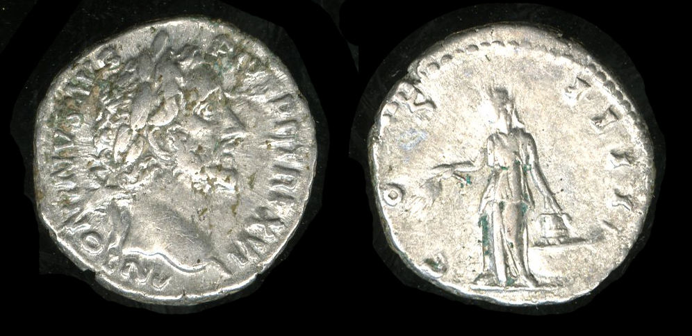RIC III Antoninus Pius 220, аверс, bm